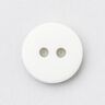 2-reikäinen pyöreä nappi [Ø 11 mm] – valkoinen,  thumbnail number 1