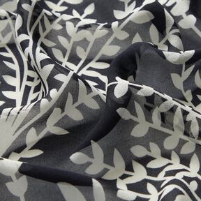 Sifonki Suuret oksat &ndash; musta/valkoinen, 