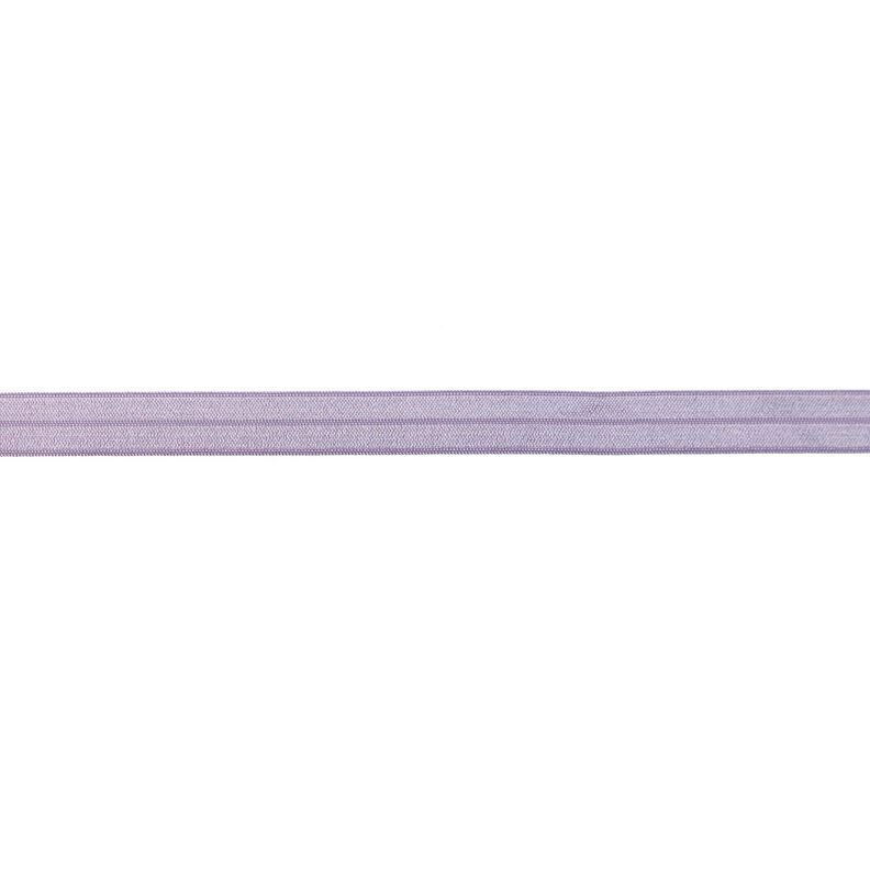 Joustava kanttausnauha  kiiltävä [15 mm] – syreeni,  image number 1