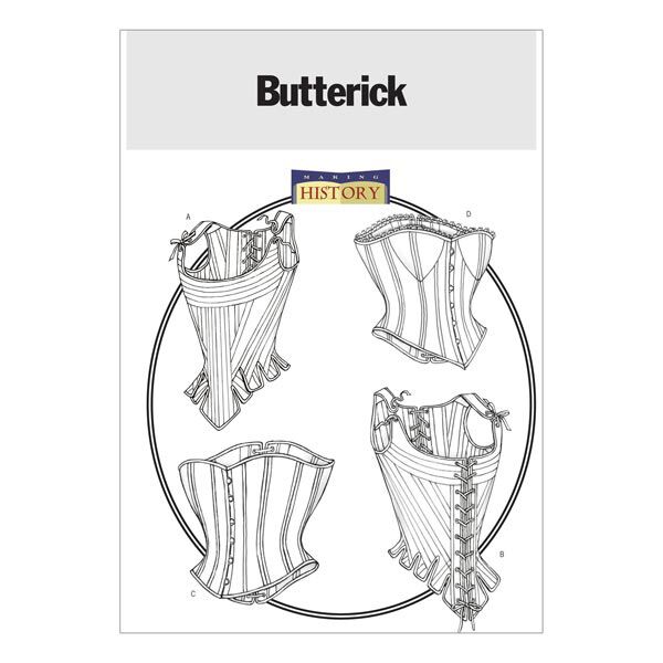 Historiallinen puku, Butterick 4254 | 38 - 42,  image number 1