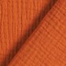 GOTS Musliini-/kaksikerroksinen kangas | Tula – terrakotta,  thumbnail number 5