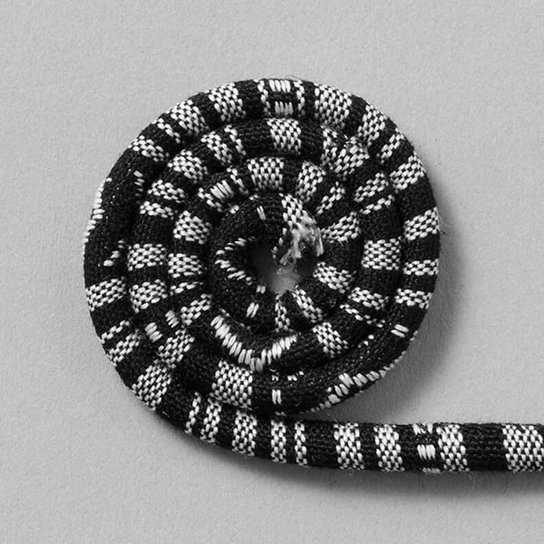Nyöri Etno [6mm] – musta/valkoinen,  image number 1