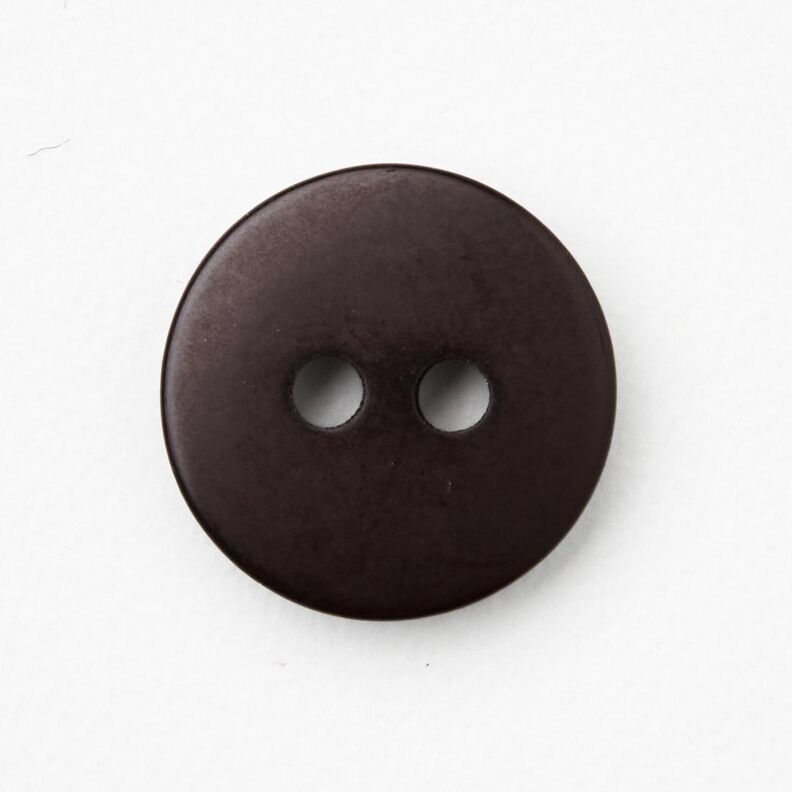 2-reikäinen pyöreä nappi [Ø 11 mm] – musta,  image number 1