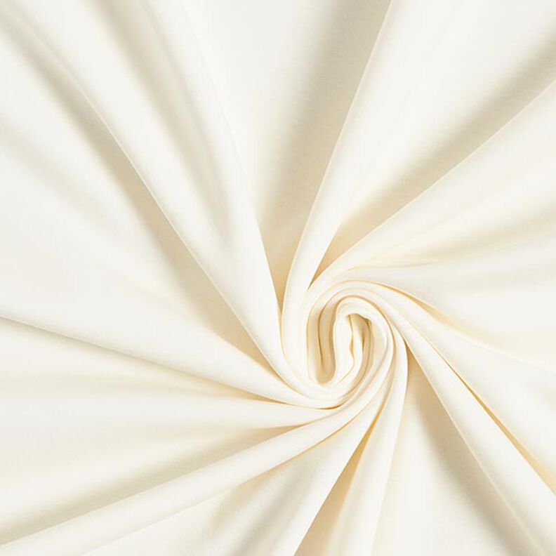 Kevyt puuvillacollege Yksivärinen – villanvalkoinen,  image number 1