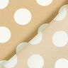 Kreppikangas Polka Dots [2,5 cm] – beige,  thumbnail number 4