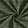 Sisustuskangas Puolipanama Tyylik&auml;s ruutu &ndash; kuusenvihre&auml;/karmiininpunainen,  thumbnail number 3