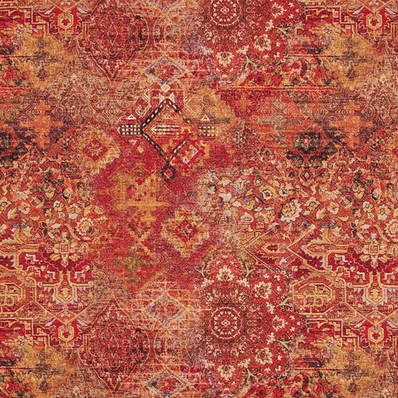Sisustuskangas Gobeliini kudottu matto – terrakotta/tulipunainen,  image number 1
