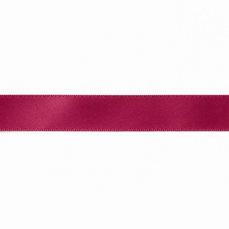 Satiininauha [15 mm] – bordeauxin punainen,  image number 1