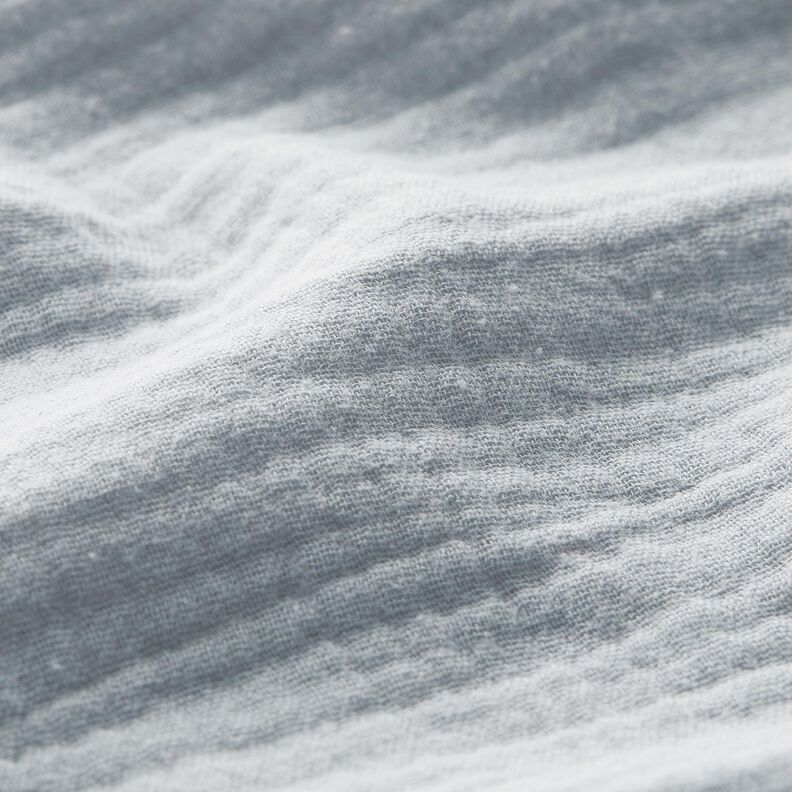 Musliini-/kaksikerroksinen kangas – vaaleansininen,  image number 3