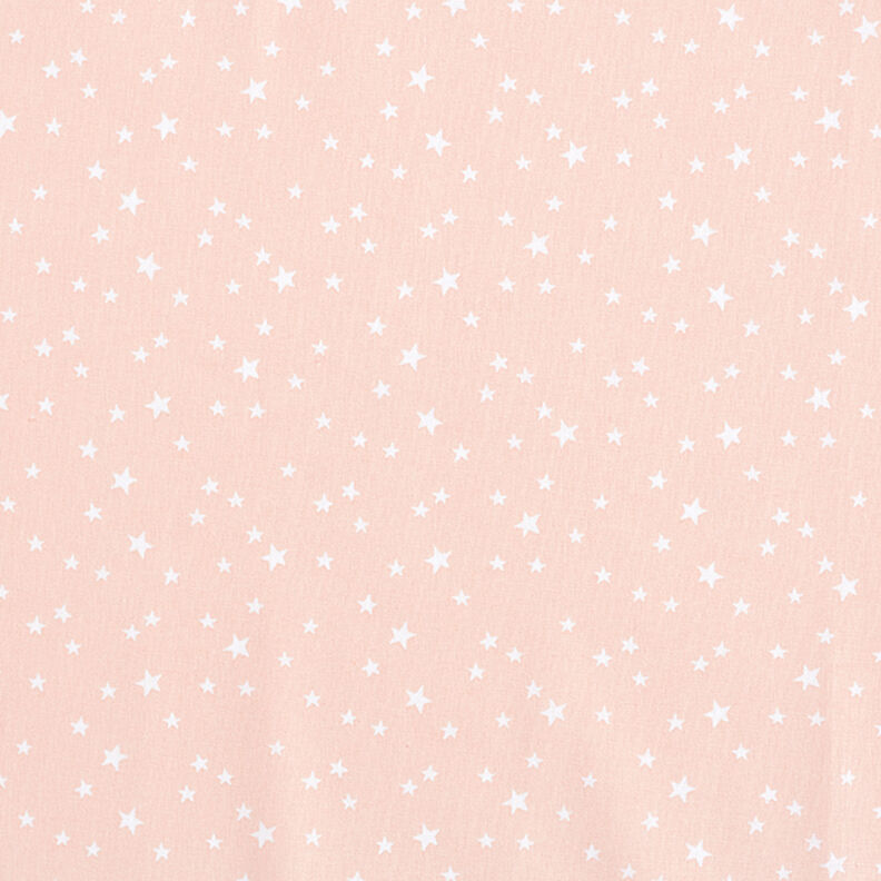 Puuvillapopliini Epäsäännölliset tähdet – roosa,  image number 1
