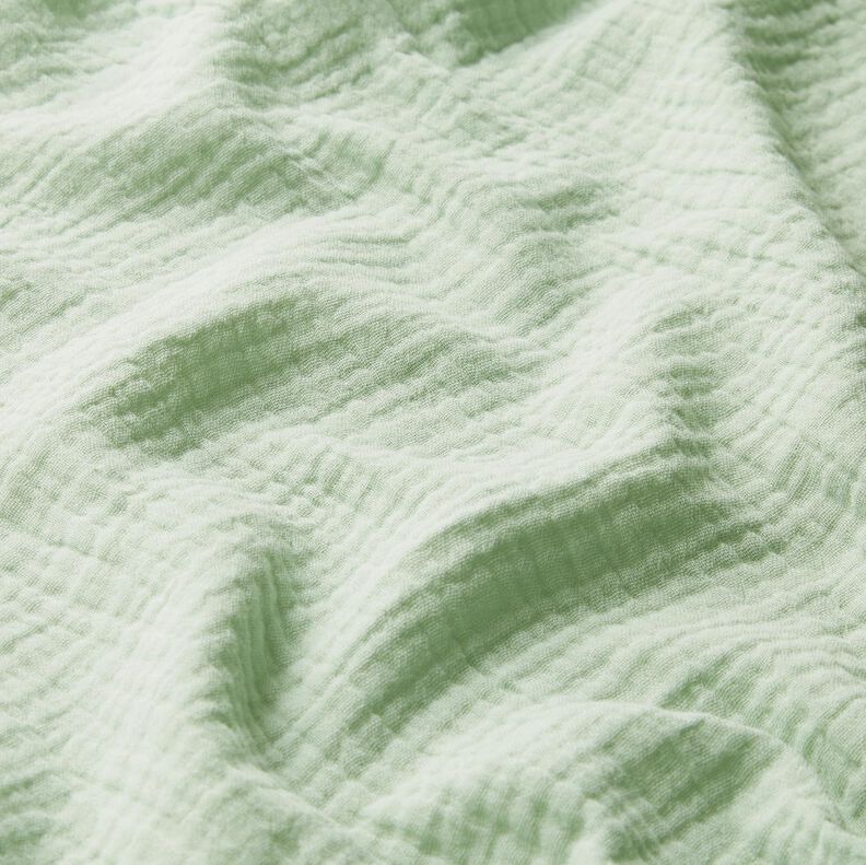 GOTS Musliini-/kaksikerroksinen kangas | Tula – eukalyptus,  image number 3