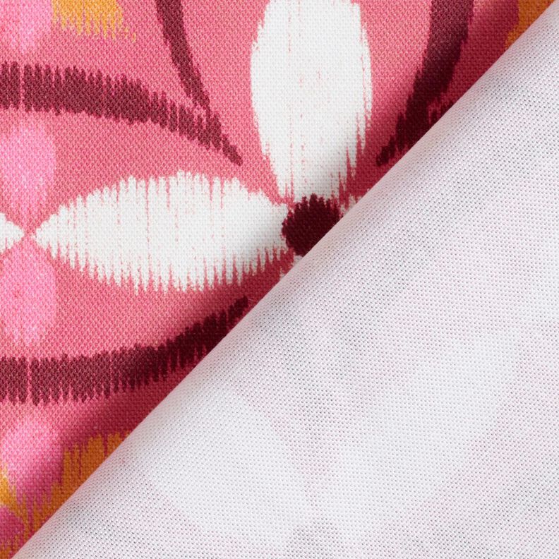 Sisustuskangas Canvas Kirjontatyyli suuri – pink/norsunluu,  image number 4