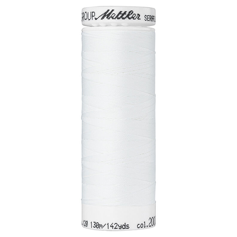 Seraflex-ompelulanka joustaviin saumoihin (2000) | 130 m | Mettler – valkoinen,  image number 1