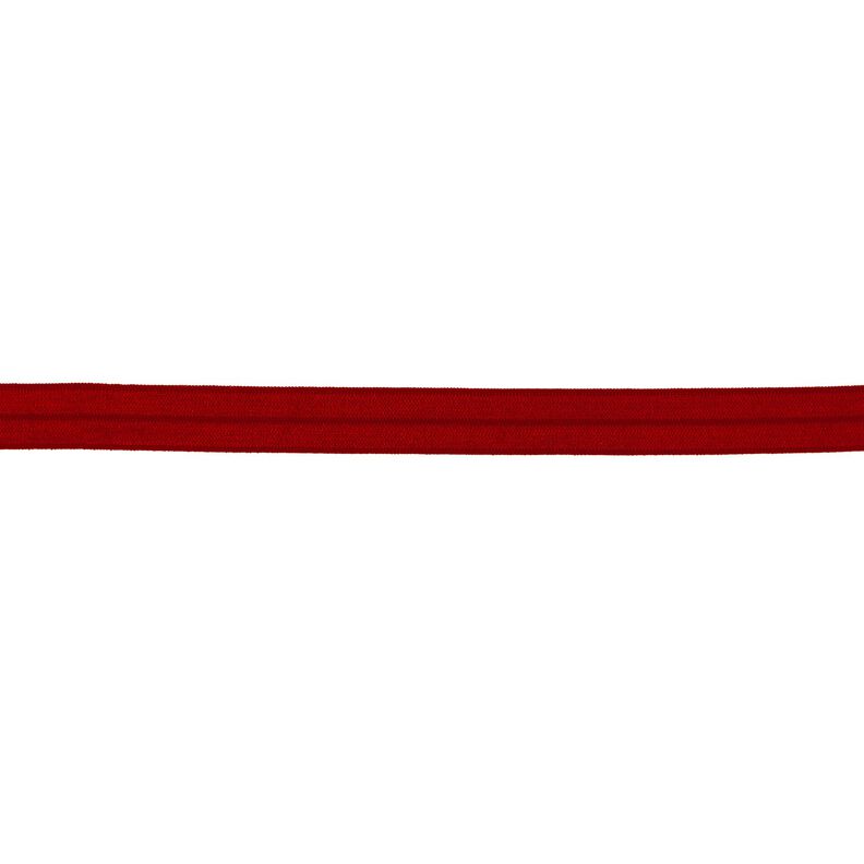 Joustava kanttausnauha  kiiltävä [15 mm] – karmiininpunainen,  image number 1