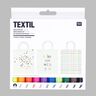 Tekstiilikynäsetti ”Top 10” | RICO DESIGN,  thumbnail number 1