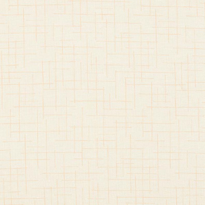 Puuvillajersey Katkonainen ruutu – kerma,  image number 1