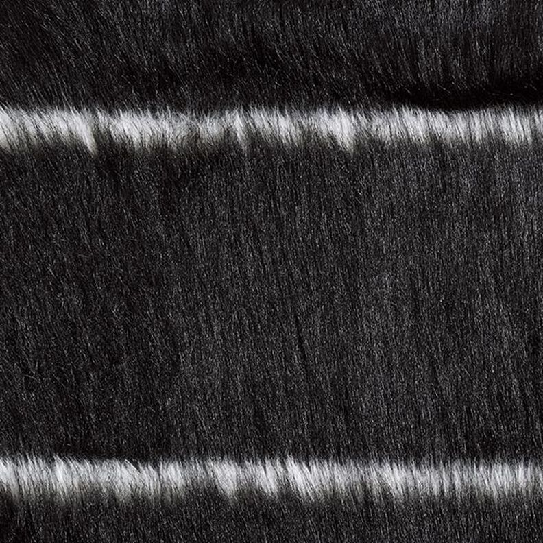 Tekoturkis Poikittaisraidat – musta/villanvalkoinen,  image number 1