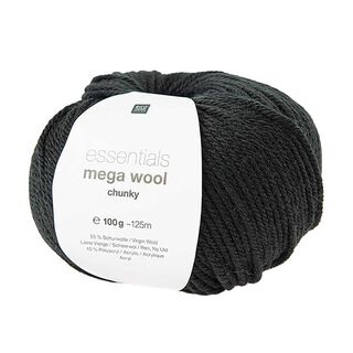 Essentials Mega Wool chunky | Rico Design – musta, 