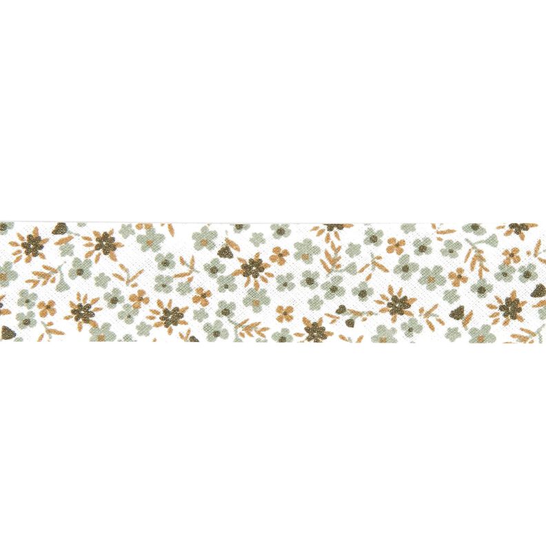 Vinonauha pienet kukat [20 mm] – kaisla,  image number 1