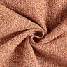 Verhoilukangas värikäs ommel – terrakotta/beige,  thumbnail number 1