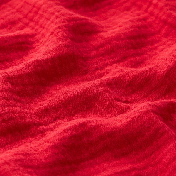 GOTS Musliini-/kaksikerroksinen kangas | Tula – karmiininpunainen,  image number 4