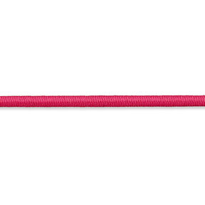 Kuminen koristenauha [Ø 3 mm] – voimakas vaaleanpunainen, 