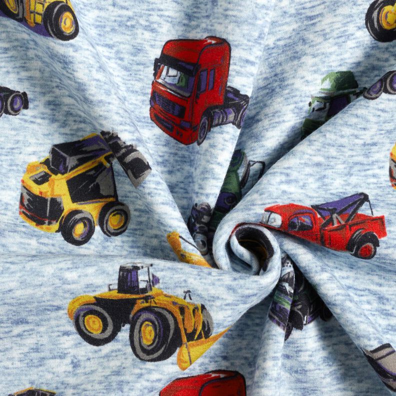 Alpenfleece Kuorma-autot ja kaivinkoneet – farkunsininen/harmaa,  image number 3