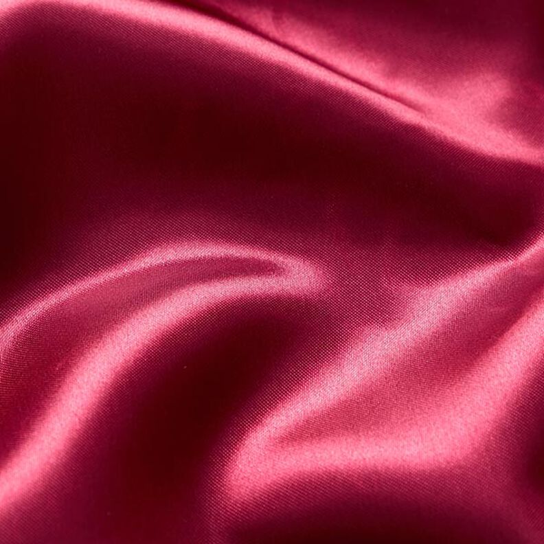 Polyestersatiini – bordeauxin punainen,  image number 3